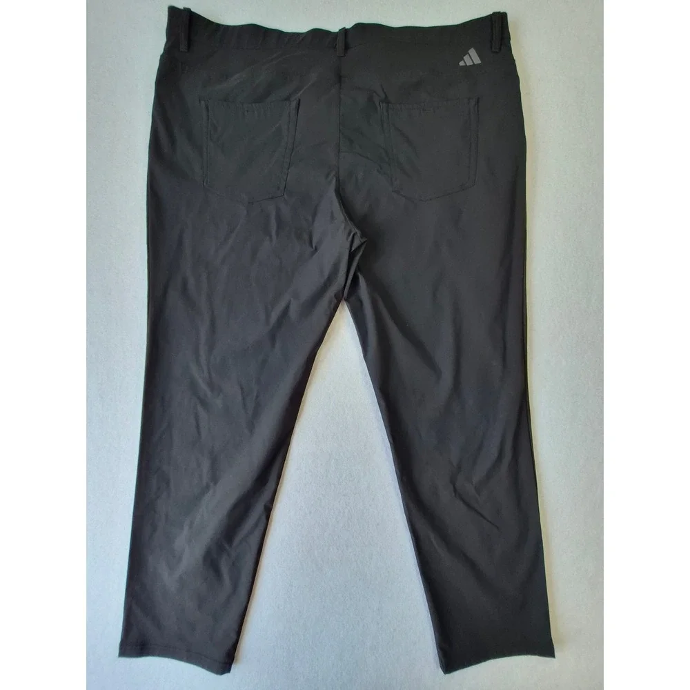 Adidas Mens Ultimate365 Golf Pants Black 40x32 Stretch Tapered Leg